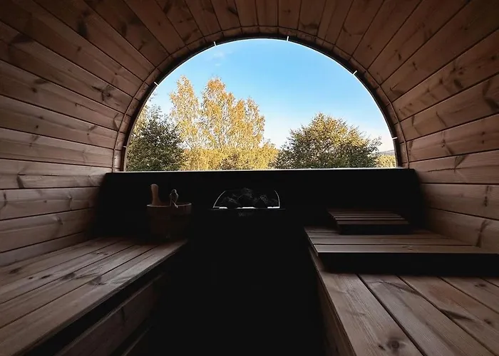 Kousek Klidu Pod Skálou Campismo de Luxo Chrastava