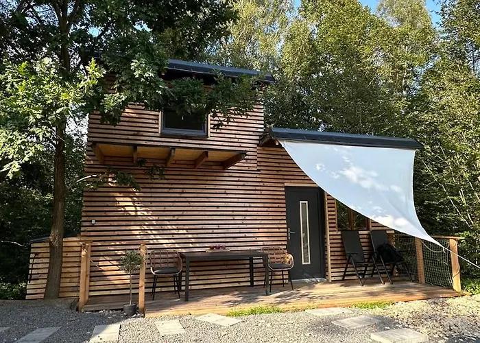 Kousek Klidu Pod Skálou Campismo de Luxo