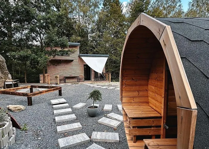 Campismo de Luxo Kousek Klidu Pod Skálou *