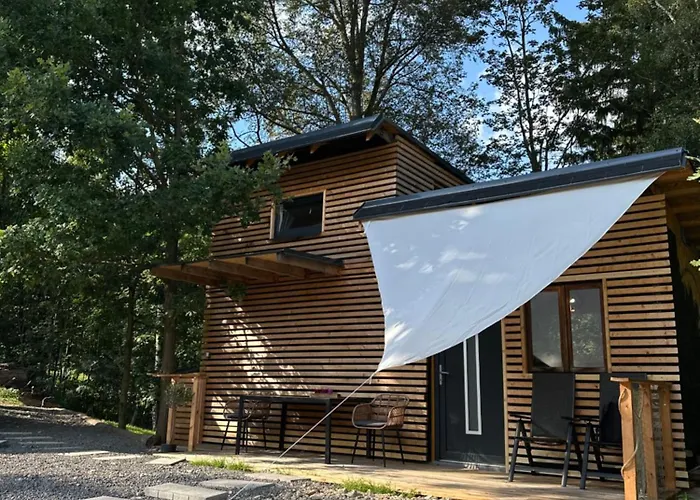 Kousek Klidu Pod Skálou Campismo de Luxo Chrastava